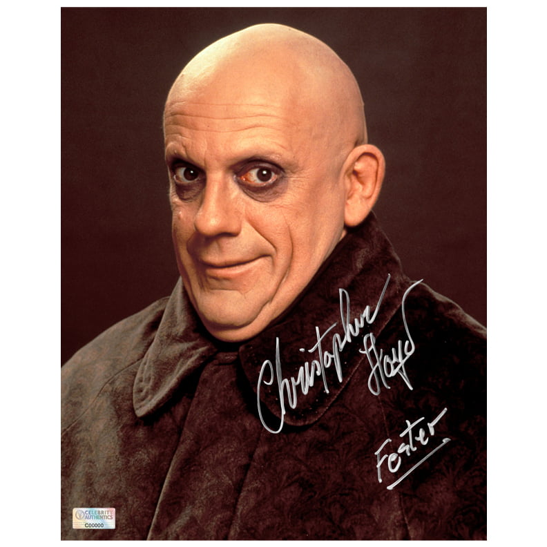 Christopher Lloyd Autographed Addams Family Uncle Fester 8x10 Photo ...