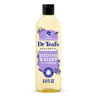 Dr Teal's Moisturizing Bath and Body Oil with Melatonin Essential