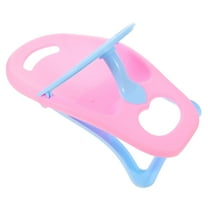 HOOWIFFY Plastic Doll Highchair Accessory for Dollhouse Playsets 1 Piece and