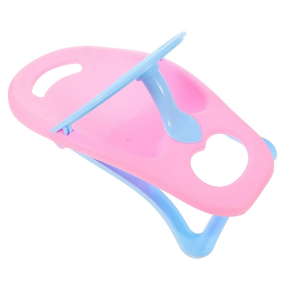 HOOWIFFY Plastic Doll Highchair Accessory for Dollhouse Playsets 1 Piece and
