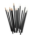 thumbnail image 5 of 50Pcs Disposable Eyeliner Brushes Eye Liner Liquid Wands Applicators Makeup Tools White, 5 of 5
