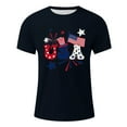 thumbnail image 3 of Icvfdpl Mens Shirt Shirt Tops America Flag Patriotic Short Sleeve Independence Day Shirt, 3 of 4