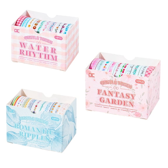 COREBAY Washi Tape Set, Decorative Masking Tape for Journaling, DIY Crafts, Gift Wrapping and Scrapbooking