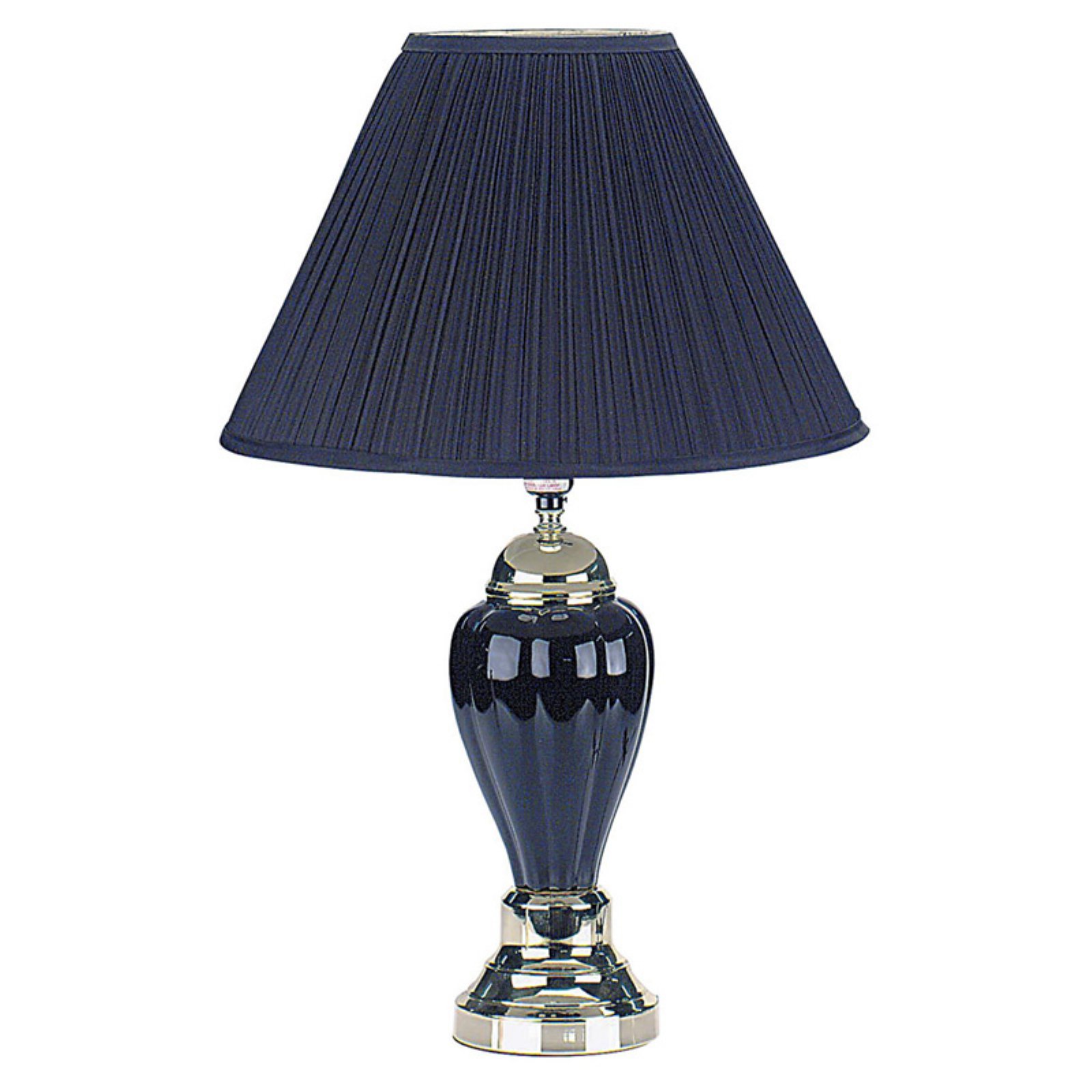 Silver/Ivory Ceramic Table Lamp, 27" - image 2 of 2