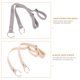 thumbnail image 3 of 8 correas desmontables para zapatos de tacón alto de mujer (negro, gris, beige, rosa), 3 of 6