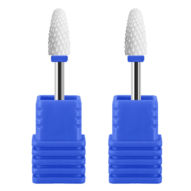 Brocas de cerámica para uñas Brocas para cutículas grandes Cabezal de taladro eléctrico Lima Manicura Pedicura Herramienta de arte para uñas Polishingshape1