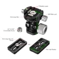 thumbnail image 2 of Andoer VH-10 2 Way Pan/Tilt Tripod Head Panoramic Bird Watching, 2 of 8