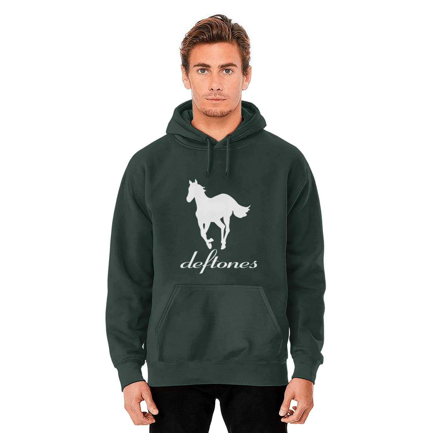 Vintage Deftone White Pony Hoodie Unisex Cotton Hoodie Walmart