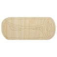 thumbnail image 1 of Burrito Doodle Wood Shape Unfinished Piece Cutout Craft DIY Projects - 6.25 Inch Size - 1/4 Inch Thick, 1 of 7