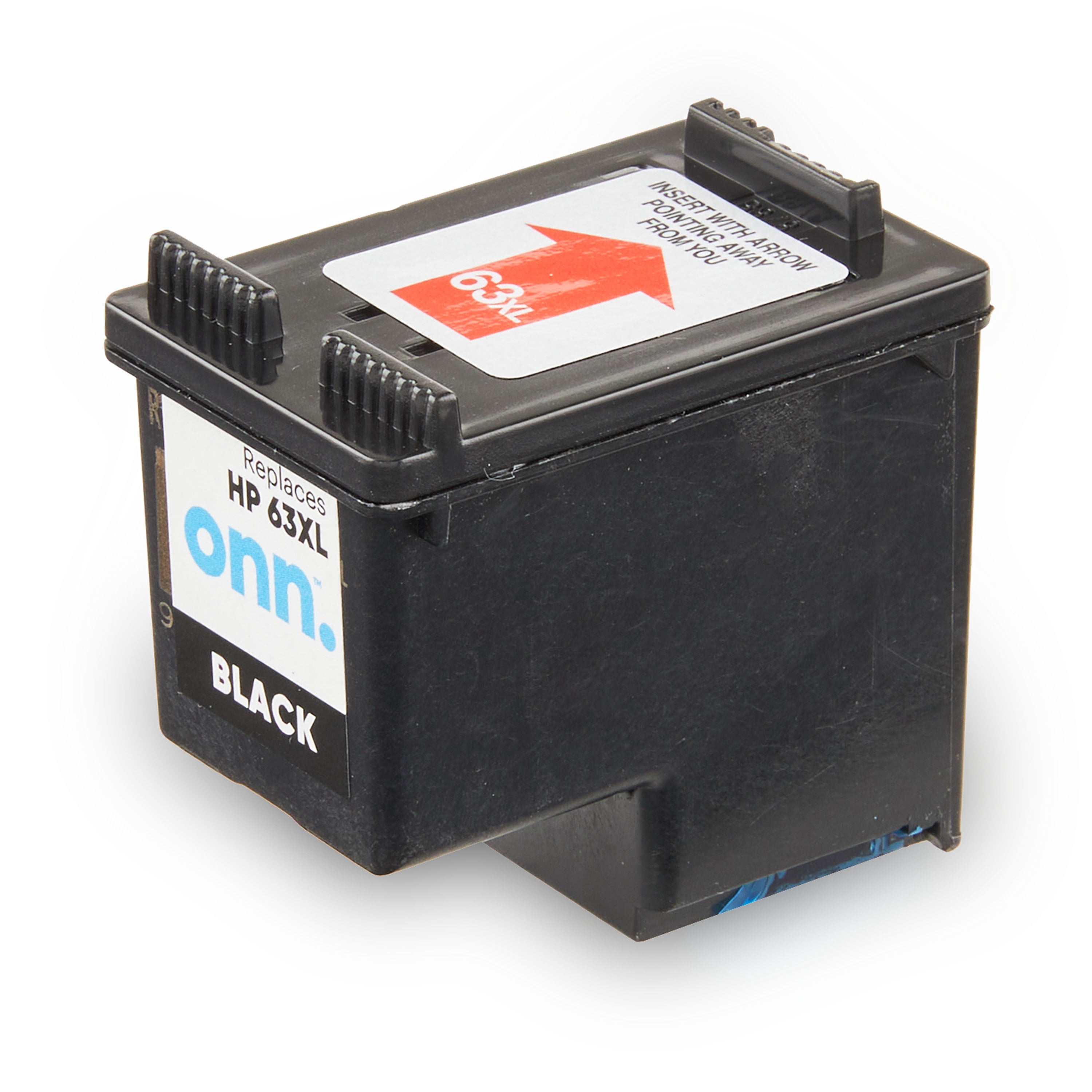 Remanufactured onn Ink Cartridge, HP 63XL, Black