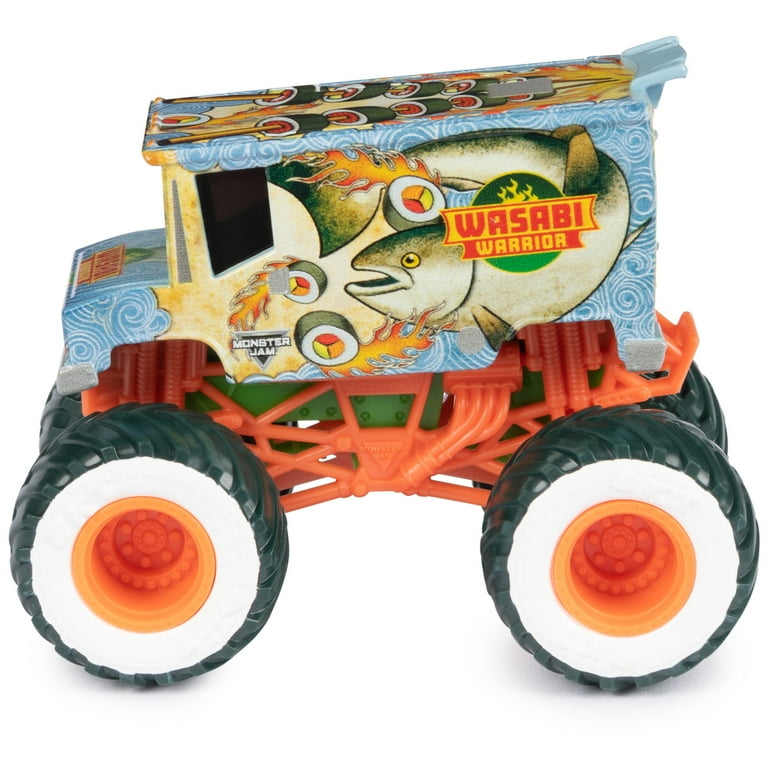 Monster Jam, Official Wasabi Warrior Monster Truck, Die-Cast