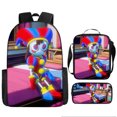 thumbnail image 1 of The Amazing Digital Circus Amazing Digital Circus Cartoon Student Backpack, 1 of 2
