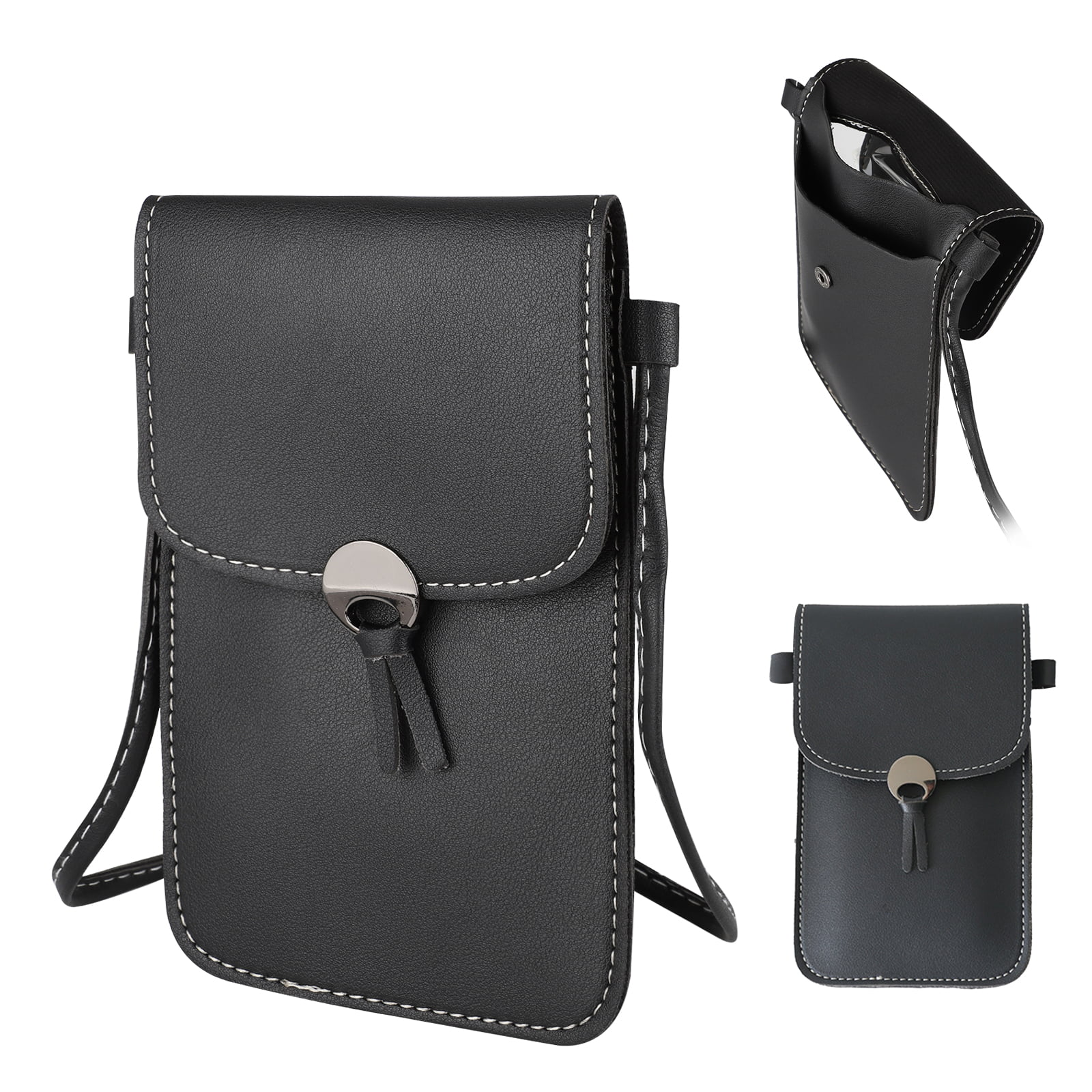 Cell Phone Bag, EEEKit Multi-Functional Clear Window Crossbody Bag Phone Purse Wallet Case ...