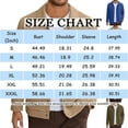 thumbnail image 3 of QHRMKOG Mens Shacket Relaxed Fit Long Sleeve Shackets with Flap Pockets Button Down Jacket Casaul Shirt Jackets Green XL, 3 of 5