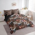 thumbnail image 2 of Feelyou Jungle Deer Bedding Comforter Set 7 Pieces, Rustic Duck Queen Bedding Sets, 2 of 7