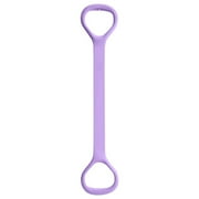 Fitness & Wellness Open Back Resistance Rope for Home Training | Elastic Pull Belt for Yoga and Strengthen Core Fitness, 40cm, Purple