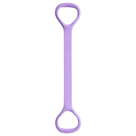 Fitness & Wellness Open Back Resistance Rope for Home Training | Elastic Pull Belt for Yoga and Strengthen Core Fitness, 40cm, Purple