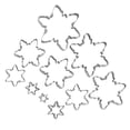 thumbnail image 1 of Maytalsory Snowflake Cookie Cutters Made With Non-Toxic Stainless Steel Snowflake Cookie Set Non-Stick 10-piece set 1Set, 1 of 6