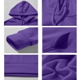 thumbnail image 6 of Hoodies for Women Casual Drawstring Hooded Sweatshirts Pullover Fall Winter Clothing with Hood and Pocket L, 6 of 7