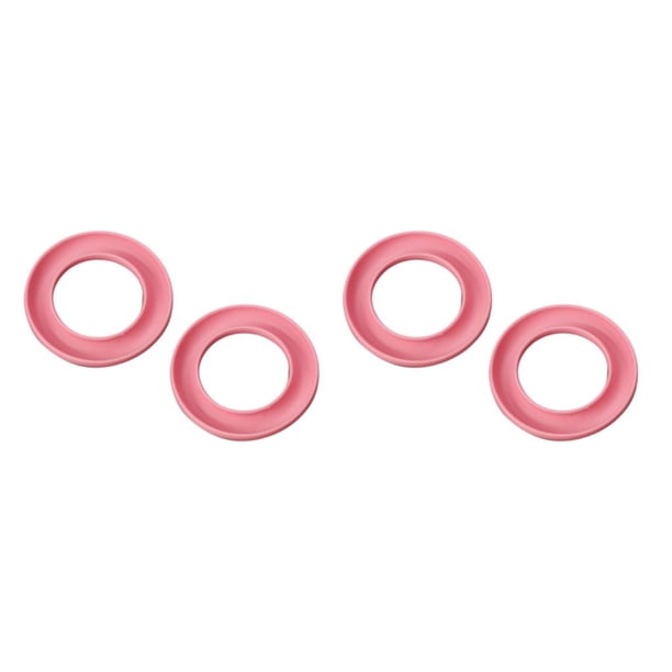 Speravity Portabobinas de 2 uds., organizador de carretes de bordado , caja de almacenamiento de bobinas para el hogar, anillo de goma, Rosa 2Conjunto