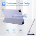thumbnail image 4 of Smart Case ProCase para iPad Pro 12.9 de 2018, color morado claro, 4 of 9