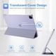 thumbnail image 4 of Smart Case ProCase para iPad Pro 12.9 de 2018, color morado claro, 4 of 9