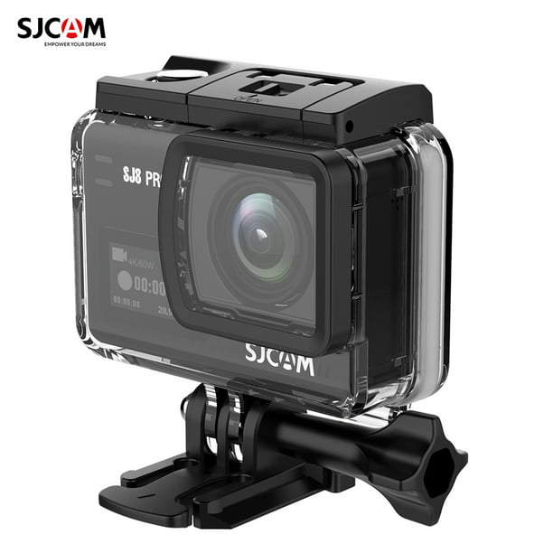 SJCAM SJ8 PRO Action Camera 4K/60FPS WiFi Sports Cam 2.3 Inch Touch Screen with 170° Wide Angle Lens EIS 8X Digital Zoom Waterproof Camera Black
