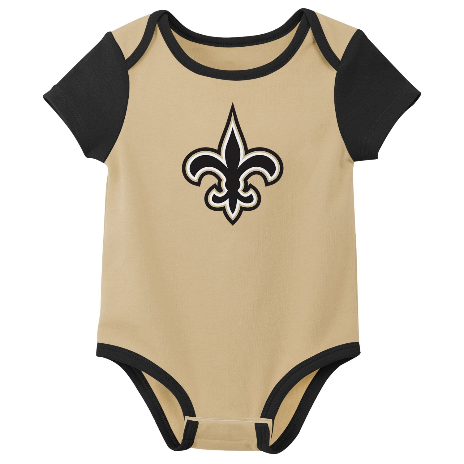 NEW ORLEANS SAINTS NFL Infant Boys 3 PackOnesie Game Day Fan Apparel