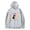 GREY, variant on custom pet photo Hoodie Pet photo and name Personalized Pet Portrait Hoodie Custom Dog Cat Graphic Hoodie Unisex Personalized
