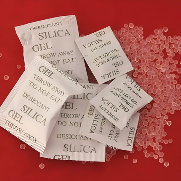 BANIRO 100 Packs Drypack Silica Gel Packets Moistureproof Moisture Absorber Desiccants