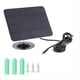thumbnail image 1 of 10W 5V USB Solar Panel Charger Kit Waterproof 360 Adjustable Bracket, 1 of 5