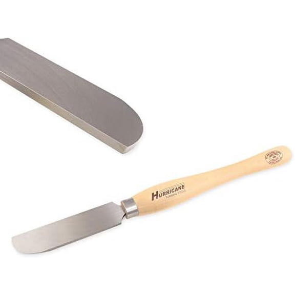 HTT-256W, M2 HSS, 1 1/2" (x 3/8") Heavy Duty Half Round Scraper for Woodturning$$Tools & Hardware Other