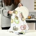 thumbnail image 6 of Dreamtimes Sloth Kitchen Dish Towel 6 Pack, Soft Absorbent Dishcloths Reusable Hand Towel Washable Tea Towels for Home Kitchen Bar Table Decor, 28 x 18 Inch, 6 of 7