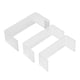 thumbnail image 1 of 3PCS Acrylic Display Stand For Anime Figures Cupcake Shelf Organizer Desserts Holder Jewels Display Risers Perfume Stand, 1 of 5