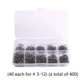 thumbnail image 5 of 400 Uds anzuelo de púas anzuelos de pesca de acero de alto carbono mar sin deformación equipo de pesca Ehuebsd Para Estrenar, 5 of 5