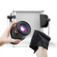 thumbnail image 3 of Microfiber Cleaning Cloth for Delicate Surfaces like Eyeglasses, Camera Lenses and Electronics, with Saw Tooth Pattern Edges and Individual Wrapping, 3 of 9