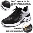 thumbnail image 3 of BERANMEY Comfort Sneaker for Women Casual Womens Walking Shoes Lightweight Breathable Mesh Air Cushion Sneakers, 3 of 9