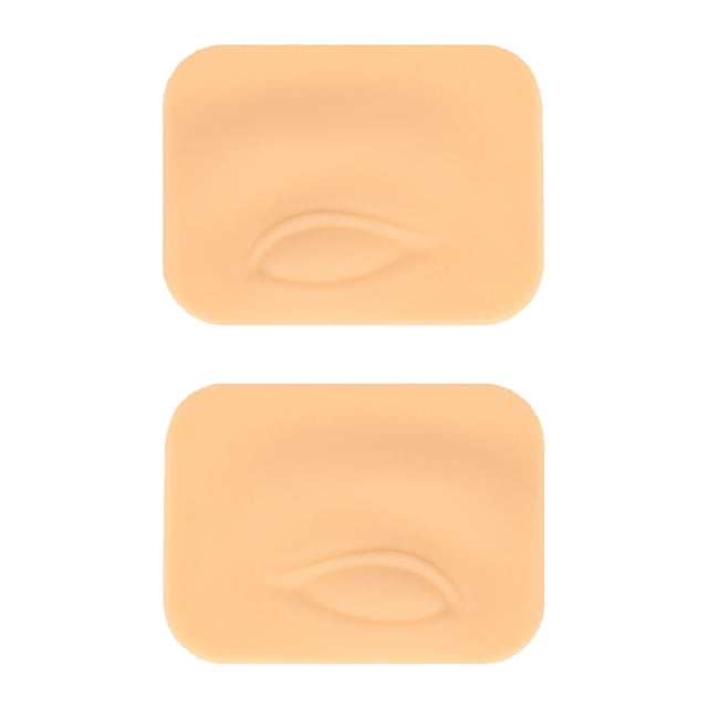 Seitruly Párpado desnudo práctica piel ojo ceja pestañas sombra de ojos cosmético cara molde herramienta de ayuda Microblading principiantes Suministros de Seitruly CE014155-00