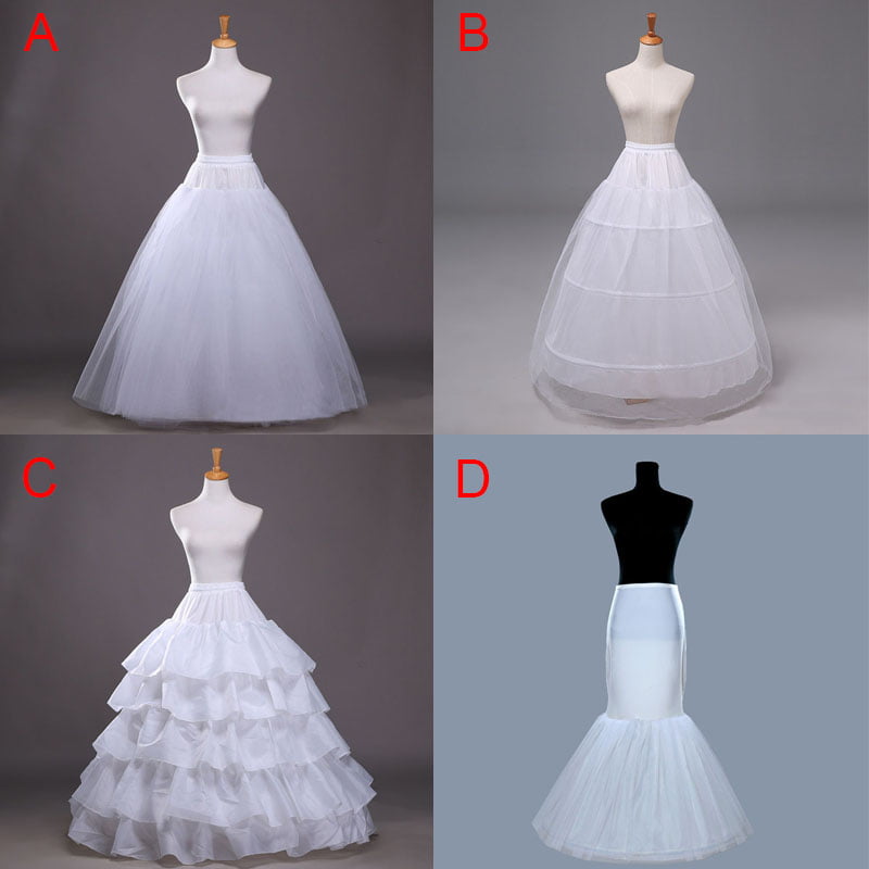Hoop Crinoline/Net Skirt Bridal Dress Slip Petticoat Underskirt Wedding Girls UK 