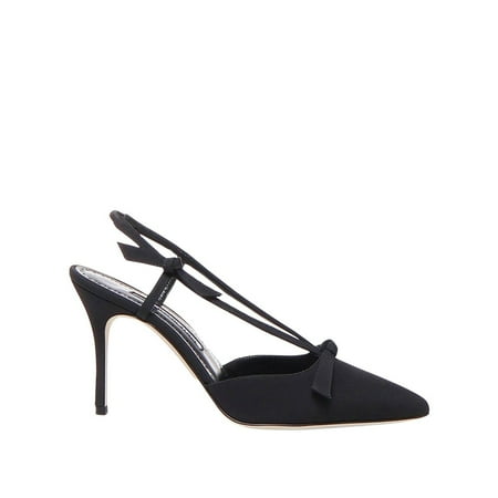 Manolo Blahnik Woman Black Corintia 090 Pumps Black Sizes IT 34-50 2/3