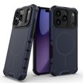 thumbnail image 1 of Funda para IPhone 17 Pro Max [Compatible con MagSafe] Funda Protectora para Teléfono de Color Sólido con Airbag de Grado Militar, Azul, para IPhone 17 Pro Max, 1 of 7
