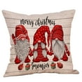 thumbnail image 1 of XWSHYW Almohadas y Fundas Adornos Navideños, Muñeco Sin Rostro, Fundas de Almohada, Funda de Almohada con Patrón de Papá Noel, 1 of 2