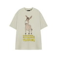 thumbnail image 1 of Shrek T-Shirt Unisexe Beige à Manches Courtes, 1 of 6