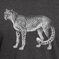thumbnail image 3 of CafePress - Cheetah T Shirt - Men's Classic Graphic Cotton T-Shirt, 3 of 4