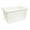 White, variant on - 8.75 Gallon White Food Storage Box Polypropylene 18" X 26" X 6"- Food Storage Container Meal Prep Food Storage for Home Cafeteria Kitchen Pantry Organization Dishwasher Safe