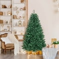 thumbnail image 2 of Costway 6ft Hinged Artificial Christmas Tree Unlit Douglas Full Fir Tree w/ 1355 Tips, 2 of 10