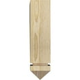 thumbnail image 4 of Ekena Millwork 4"W x 16"D x 16"H Legacy Arts & Crafts Rough Sawn Bracket, Douglas Fir, 4 of 4