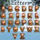 thumbnail image 3 of Adorno Navideño con 26 Letras, Colgante para Árbol de Navidad, Adornos Personalizados, Decoración Navideña, Decoración Colgante para Árbol de Navidad., 3 of 7