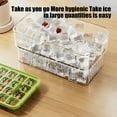 thumbnail image 5 of Taotanxi 3-Pack Silicone Ice Cube Trays with Lids - 84 Large Ice Cubes Mold, Easy Release, Stackable, BPA Free, with Handle for Easy Carrying - Perfect for Whiskey, Cocktails, Baby Food,Green, 5 of 6