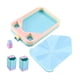 thumbnail image 4 of Bandeja para pinturas de diamantes, suministros para manualidades, clasificador de diamantes de imitación versátil y fácil de usar vistoso, 4 of 9